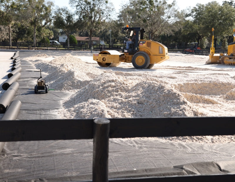 What Goes Into a Professional Arena Build – Wordley Martin Equestrian LLC